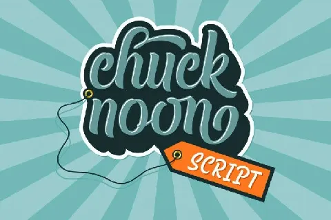 Chuck Noon Script font