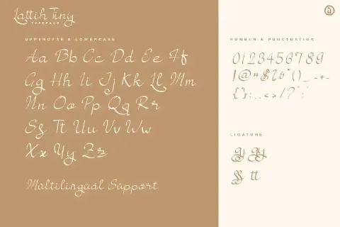 Lattih Tiny font