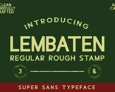 Lembaten font