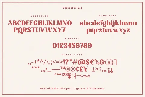 Mintage font