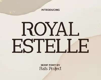 Royal Estelle Demo font