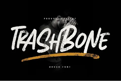 Trashbone font