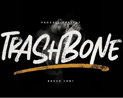 Trashbone font