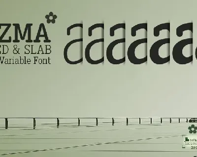 Diezma Round Slab font