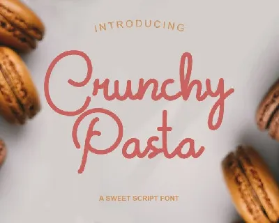 Crunchy Pasta Script font