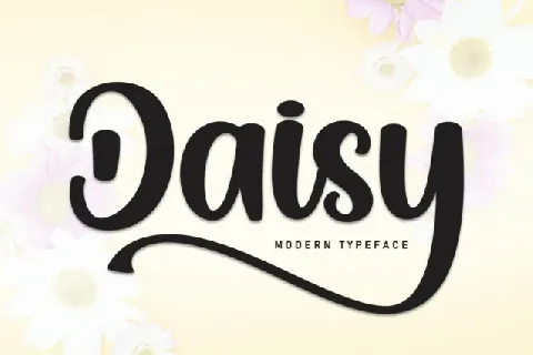 Daisy Script font