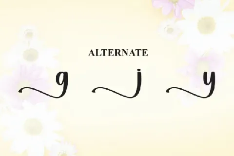 Daisy Script font