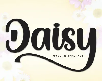 Daisy Script font