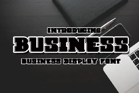 Business font