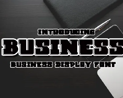 Business font