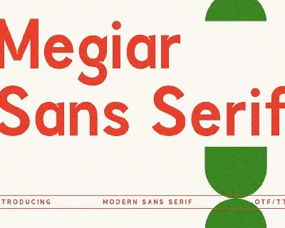 Megiar font