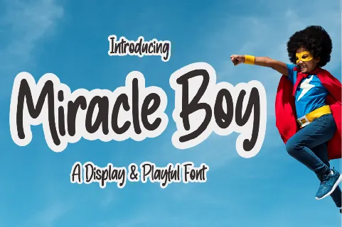 Miracle Boy font