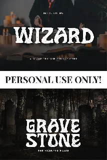 Wizard font