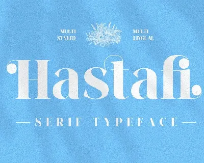 Hastafi font