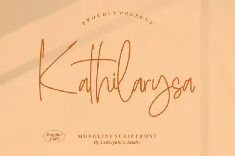 Kathilarysa font