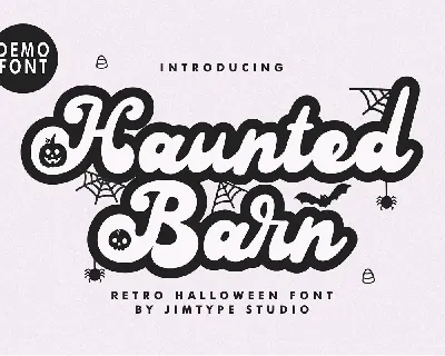 Haunted Barn font