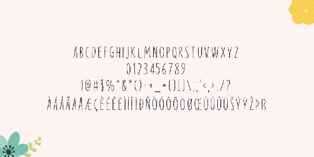 Positive Attitude font