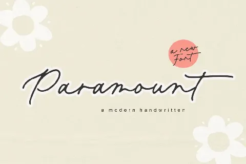 Paramount font