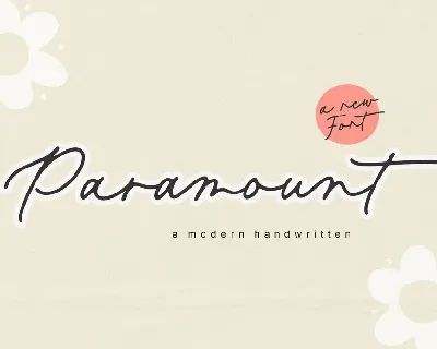 Paramount font