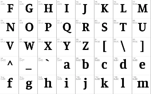 Manuale font