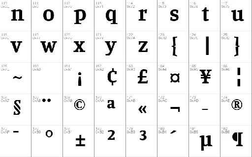 Manuale font