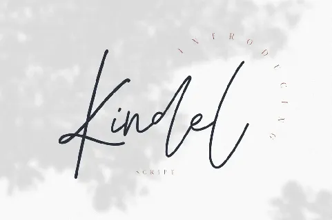 Kindel Typeface font