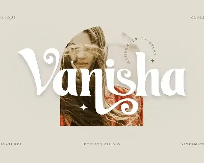 Vanisha font