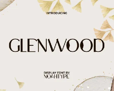 Glenwood font