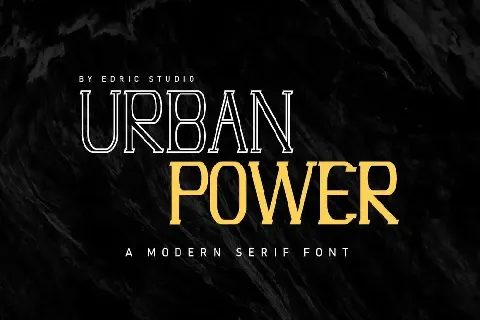 Urban Power Demo font