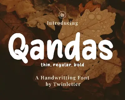 Qandas Personal use font