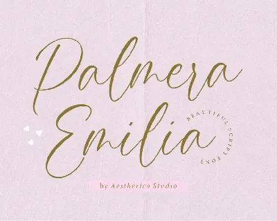 Palmera Emilia font