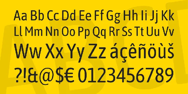 Asap Condensed font