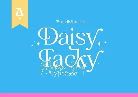 Daisy Tacky font