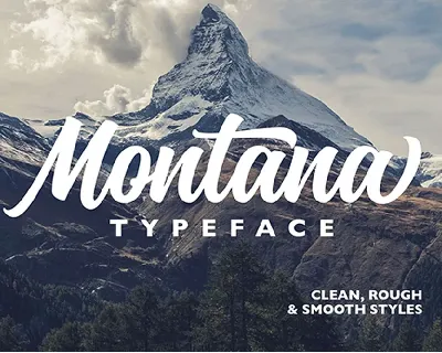 Montana font