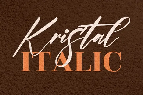 Kristal font