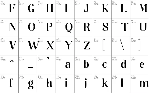 Contingent Serif font