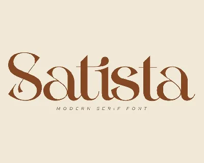 Satista font