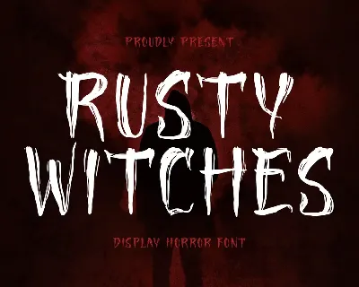 Rusty Witches font