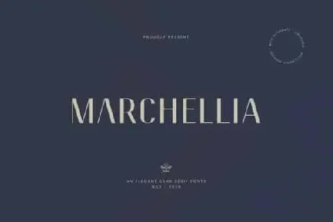 Marchellia Sans Serif font