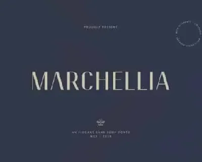 Marchellia Sans Serif font
