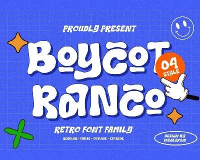 Boycot Ranco font