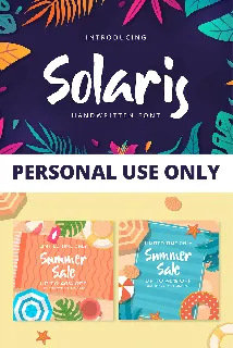 Solaris font