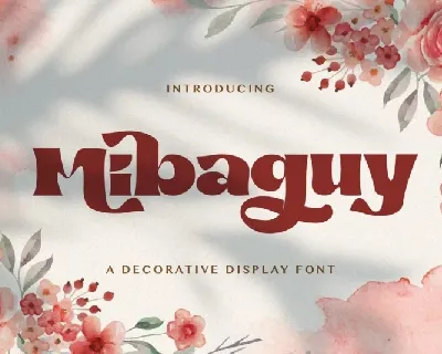 Mibaguy font