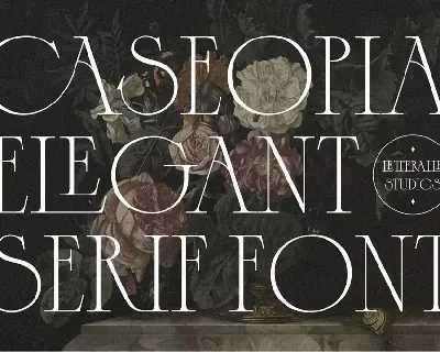 Caseopia font