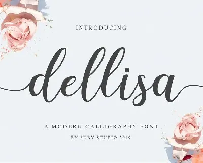 Dellisa font