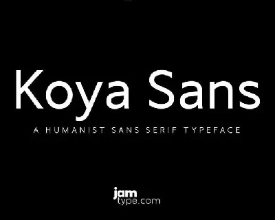 Koya Sans Family font