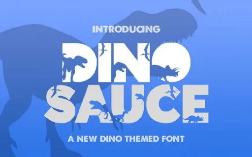 Dinosauce Free font