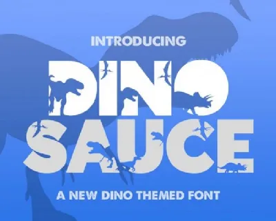 Dinosauce Free font