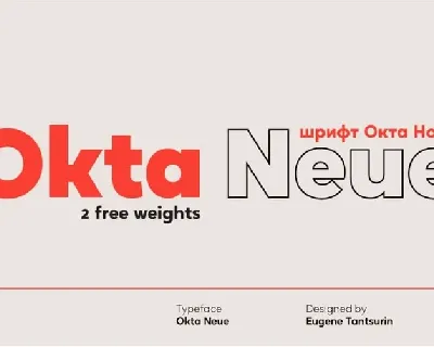 Okta Neue font