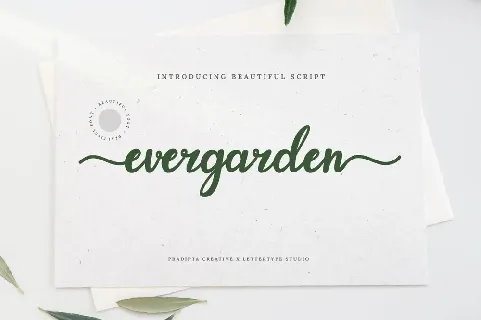 Evergarden font